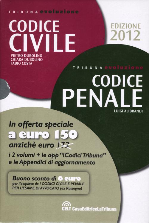 Codice penale-Codice civile. Annotati con la giurisprudenza. Ammessi alla prova scritta per l'esame di avvocato