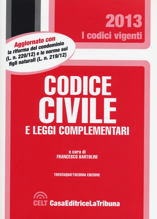 Codice civile e leggi complementari