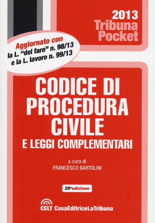 Codice di procedura civile e leggi complementari