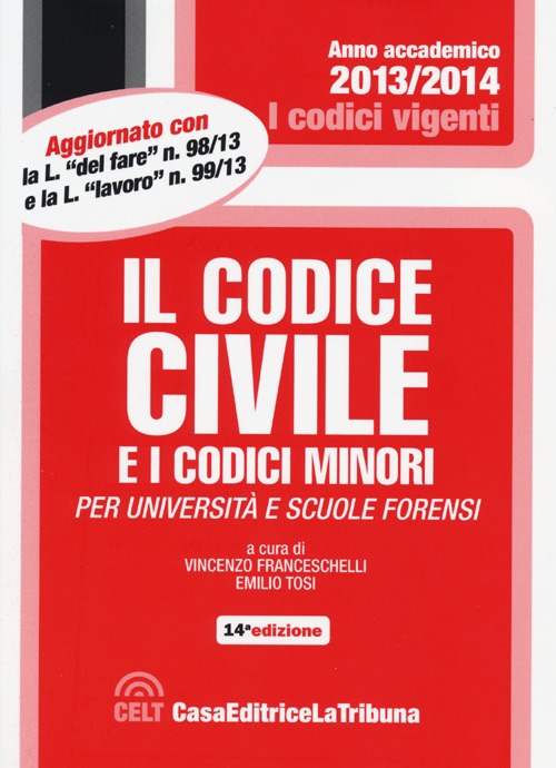 Il codice civile e i codici minori