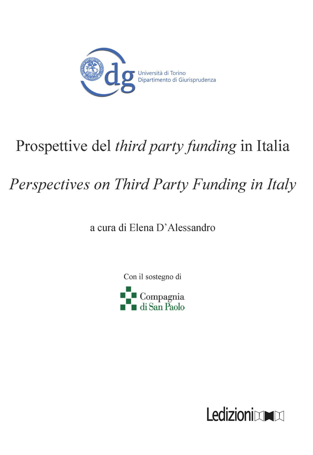 Prospettive del third party funding in italia