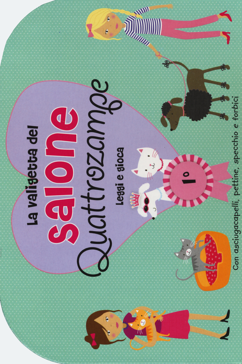 La valigetta del Salone Quattrozampe. Leggi e gioca