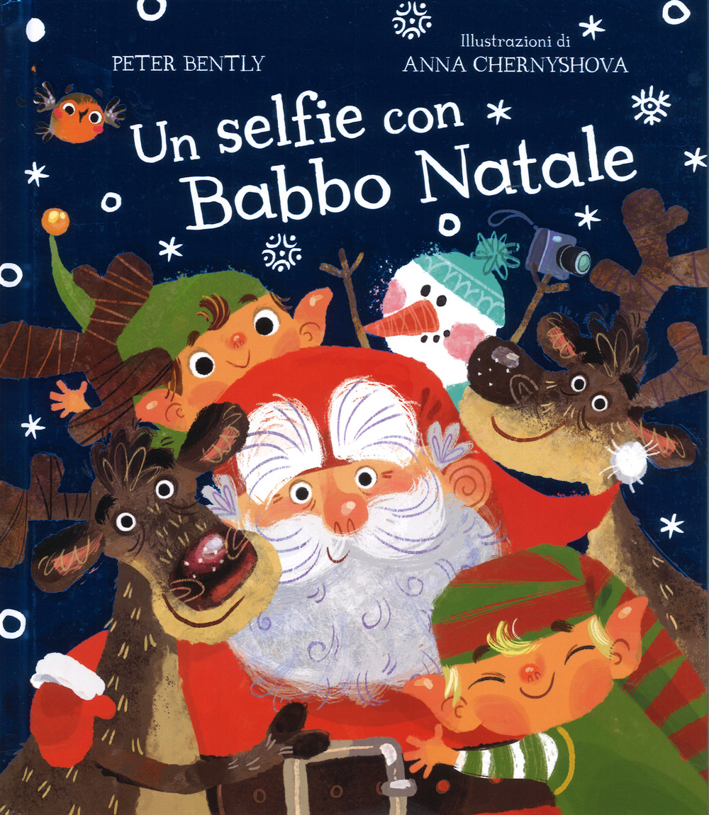 Un selfie con Babbo Natale