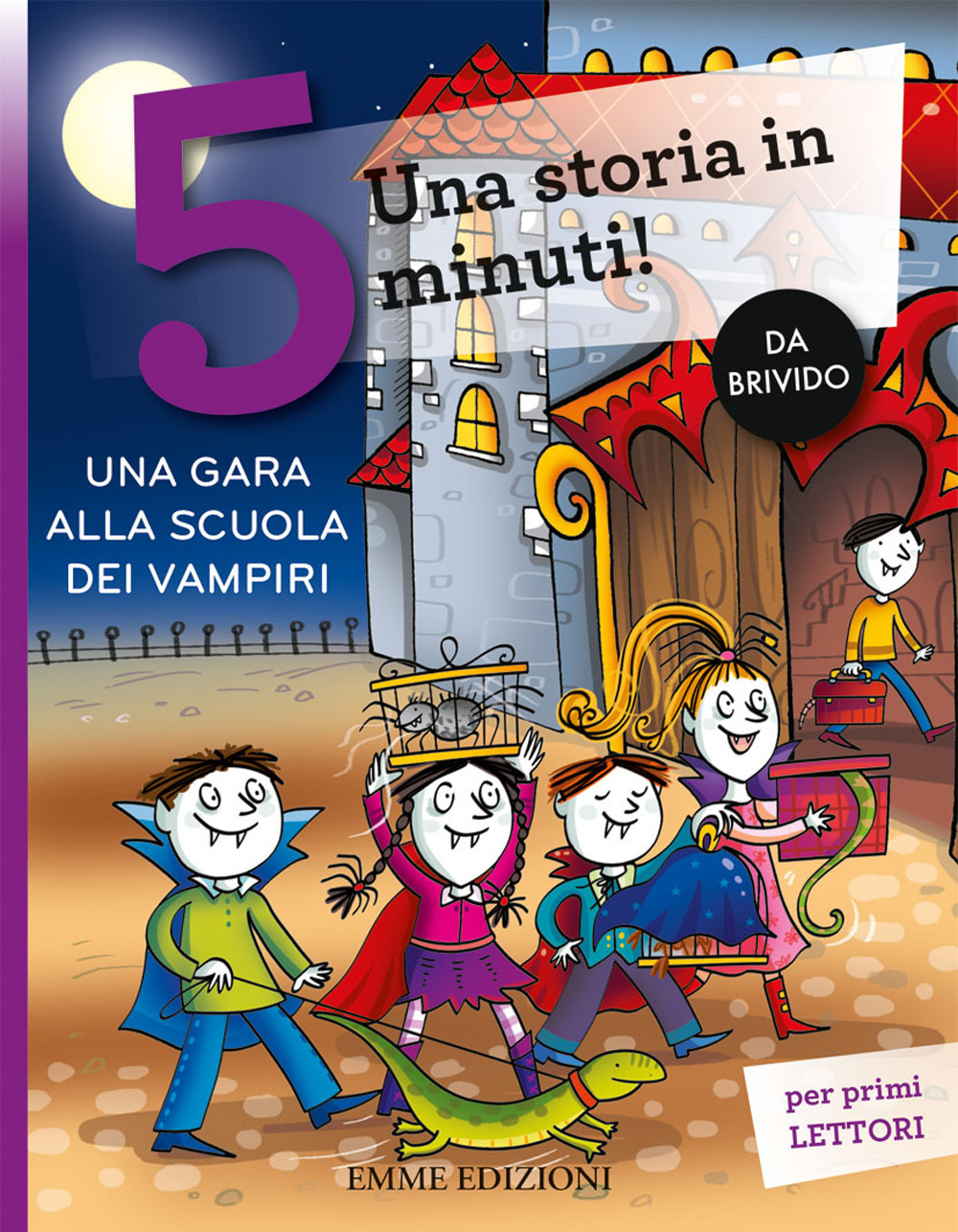 Una gara alla scuola dei vampiri. Una storia in 5 minuti!