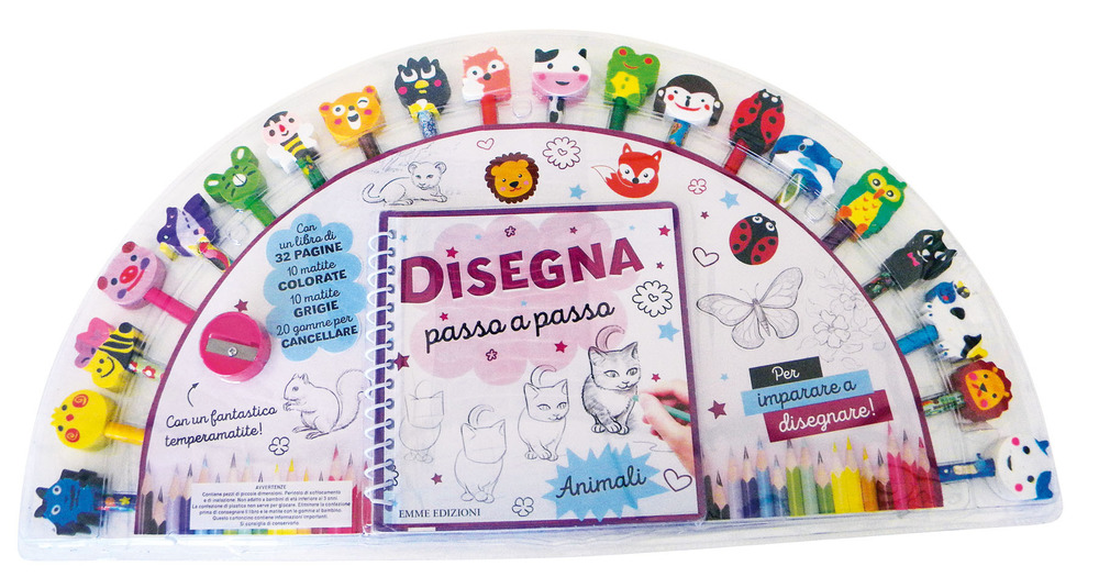 Animali. Disegna passo a passo