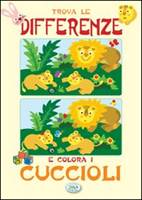 Trova le differenze e colora i cuccioli