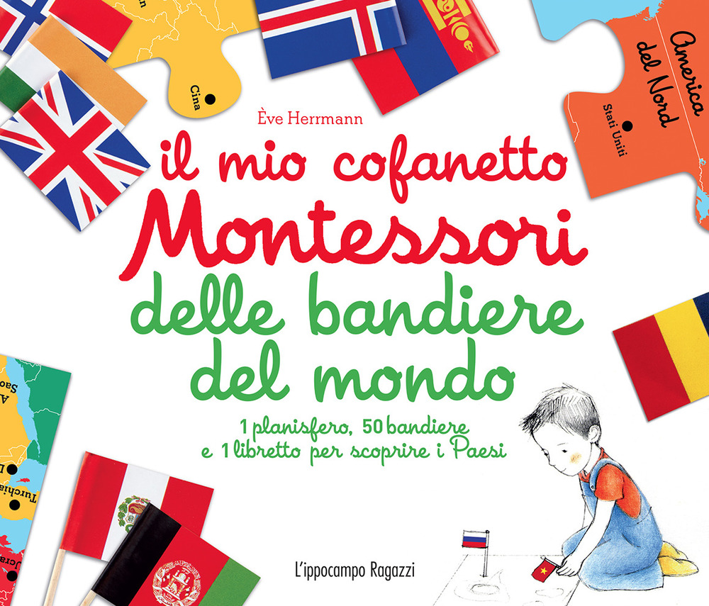 Il mio cofanetto Montessori delle bandiere del mondo