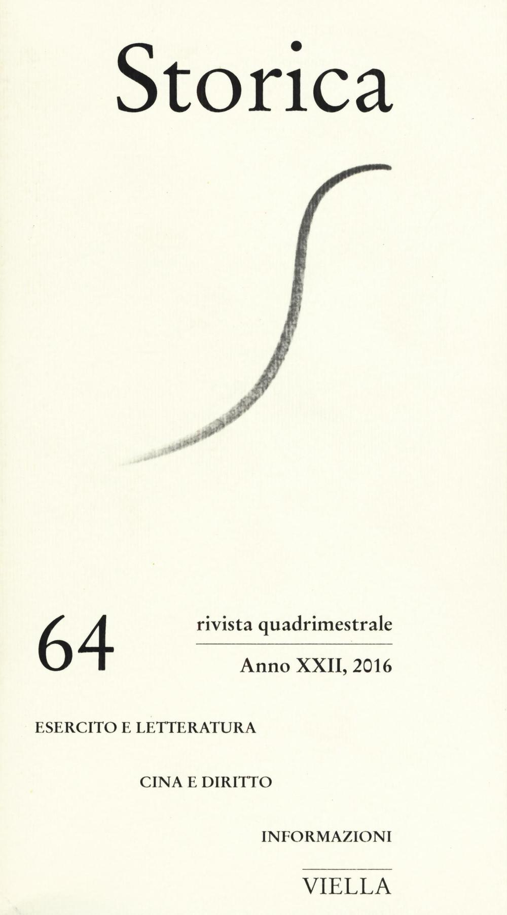 Storica. Vol. 64