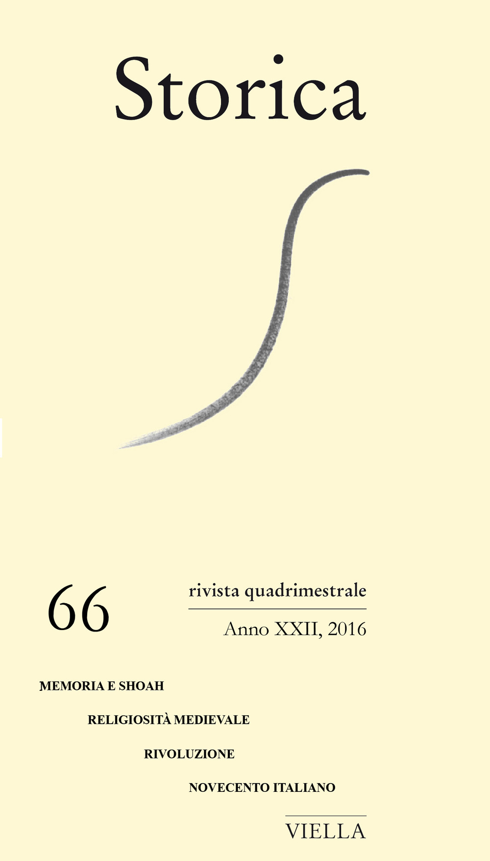 Storica. Vol. 66