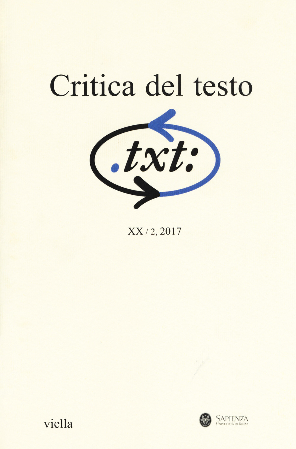 Critica del testo. Vol. 20/2