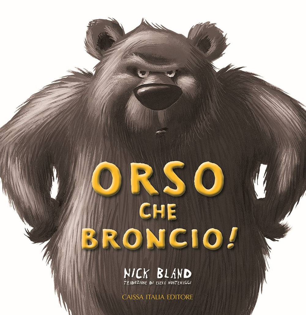 Orso che broncio!