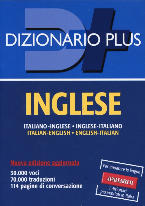 Dizionario inglese. Italiano-inglese, inglese-italiano