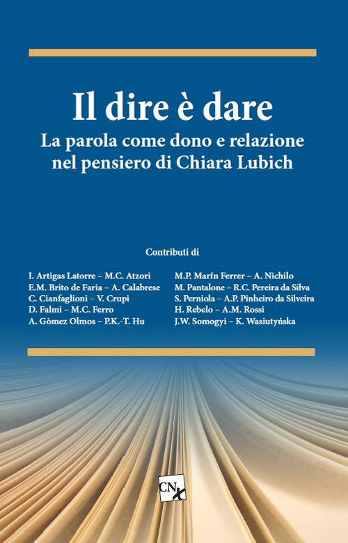 Il dire è dare. La parola come dono e relazione nel pensiero di Chiara Lubich