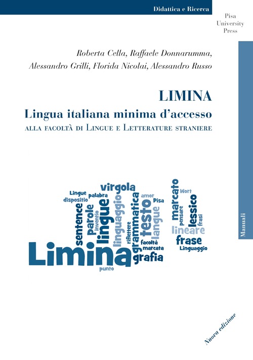 Limina. Lingua italiana minima d'accesso alla Facoltà di Lingue e Letterature Straniere