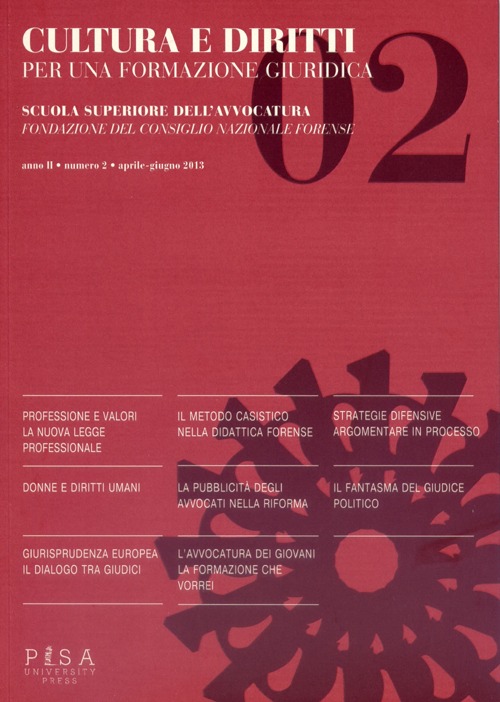 Cultura e diritti. Per una formazione giuridica. Vol. 2