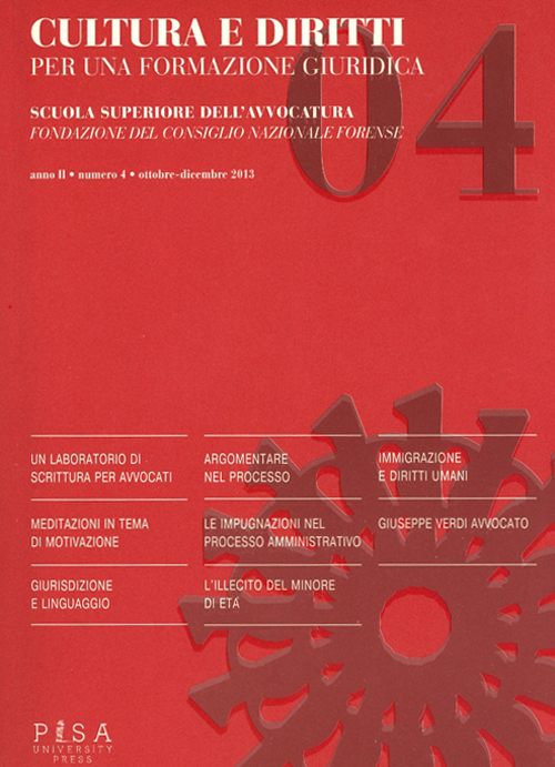 Cultura e diritti. Per una formazione giuridica. Vol. 4