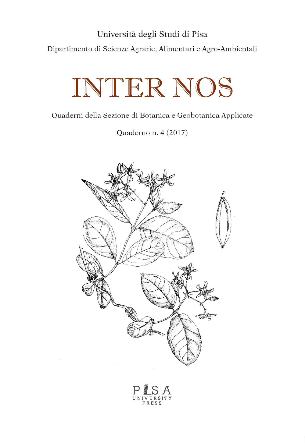 Inter nos. Quaderni della sezione di botanica e geobotanica applicate. Vol. 4