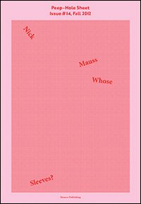 Peep-Hole Sheet. Ediz. italiana e inglese. Vol. 14