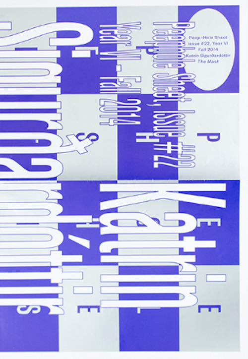 Katrin Sigurdardottir. The mask