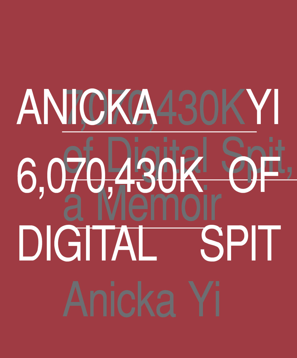 Anicka Yi. 6,070,430K of digital spit