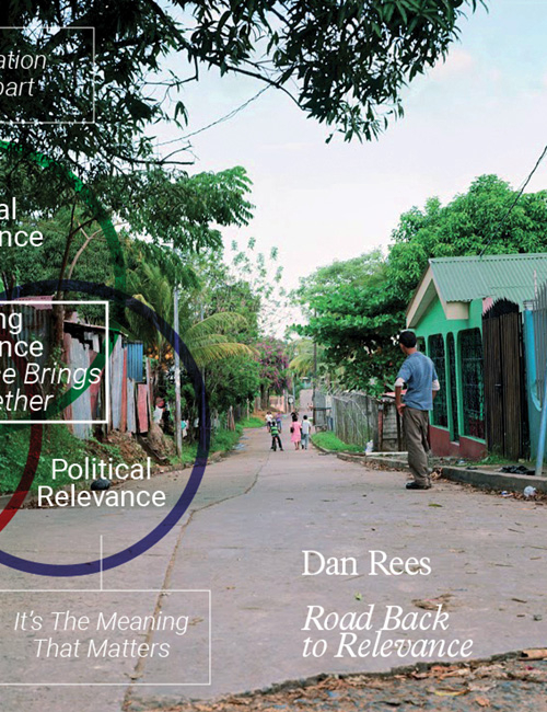 Dan Rees. Road back to revelance