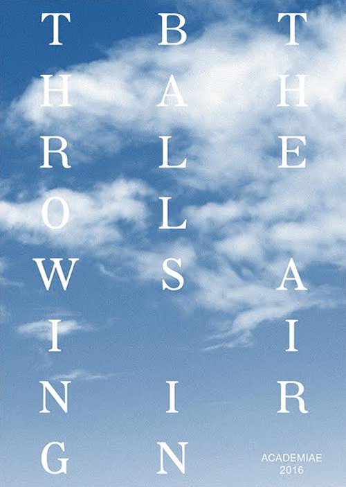 Throwing balls in the air