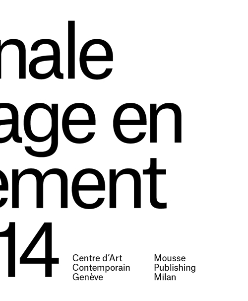 Biennale de l'Image en mouvement. Catalogo della mostra (Genève, 9 novembre 2016-29 gennaio 2017)