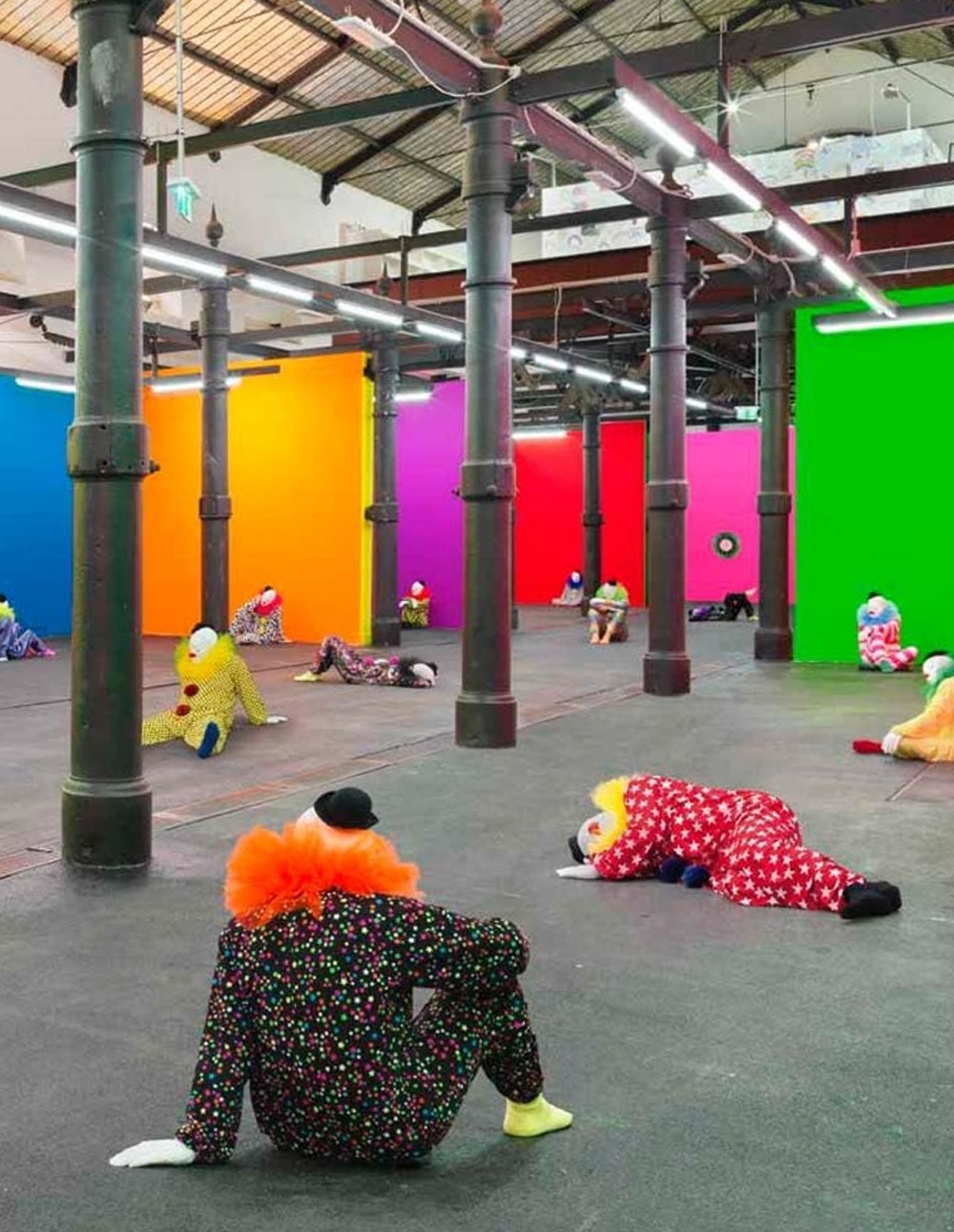 Ugo Rondinone: golden days & silver nights