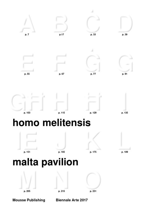 Homo Melitensis: an incomplete inventory in 19 chapters