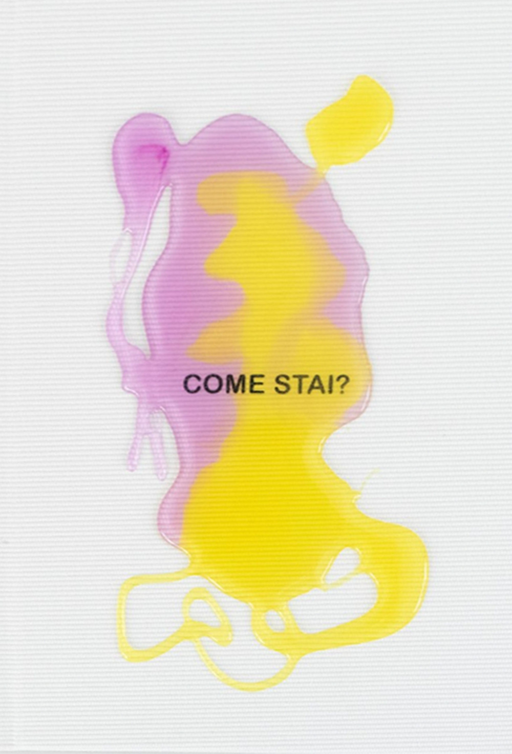 Gaetano Pesce: come stai?