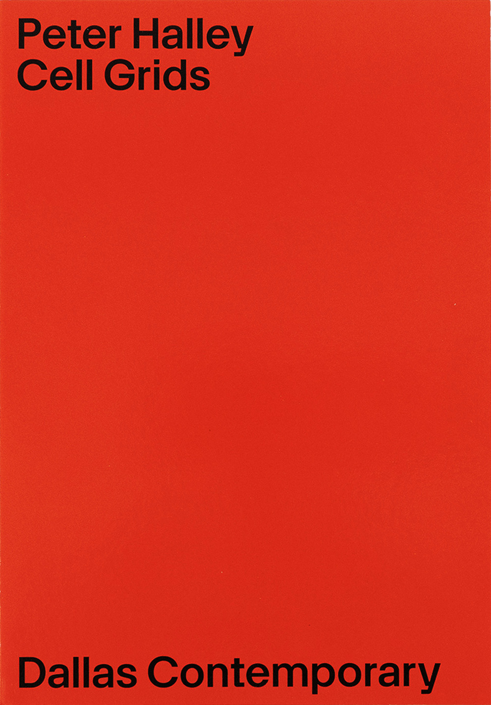 Cell grids. Catalogo della mostra (Dallas, 26 settembre 2021-13 febbraio 2022)