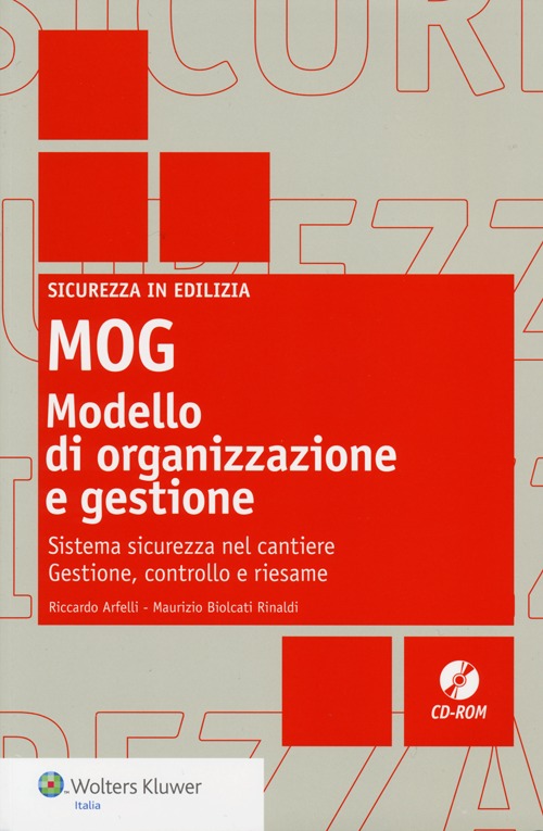 MOG modello di organizzazione e gestione. Sistema sicurezza nel cantiere. Gestione, controllo e riesame