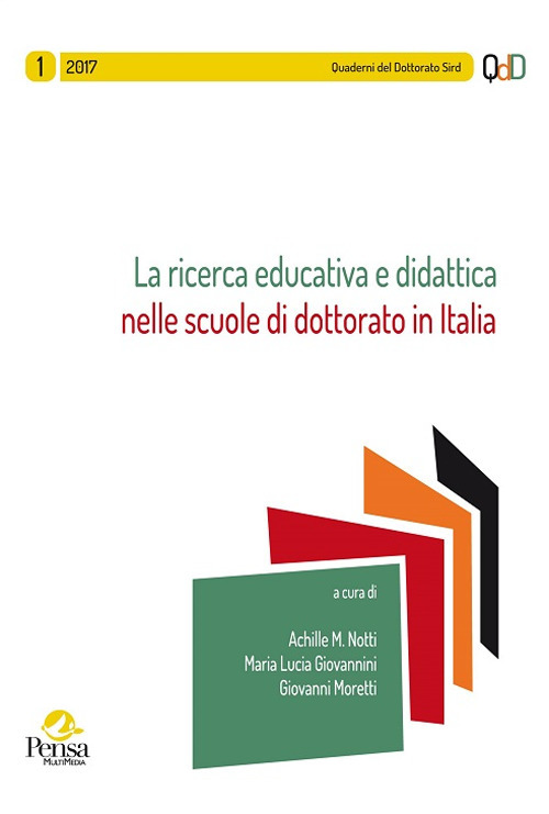 La ricerca educativa e didattica nelle scuole di dottorato in Italia