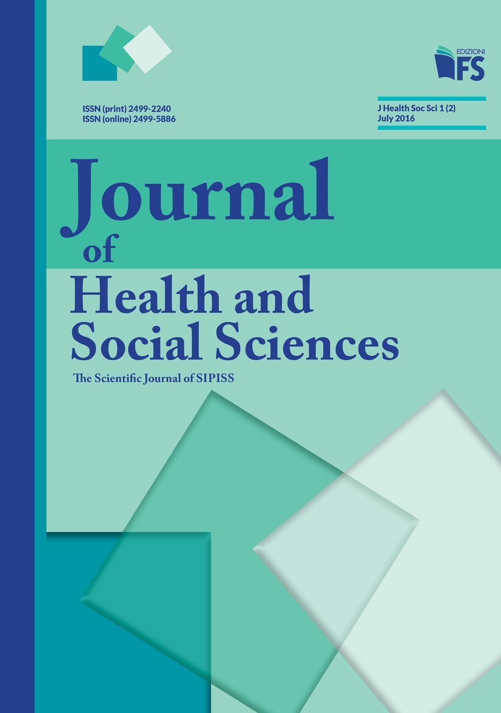 Journal of health and social sciences. Vol. 2: July