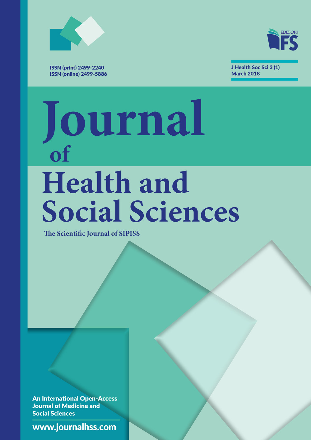 Journal of health and social sciences. Vol. 1: March