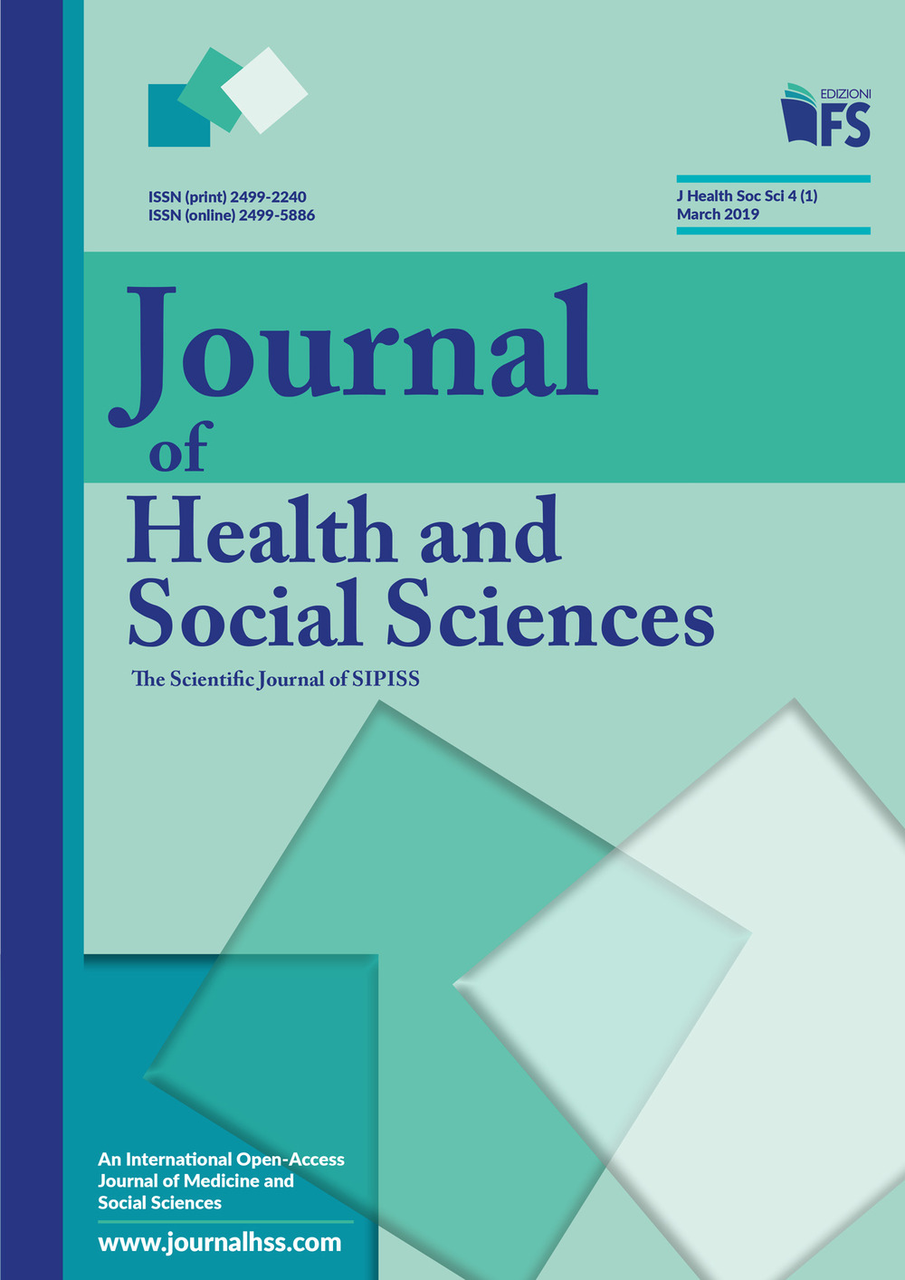 Journal of health and social sciences. Vol. 1: March