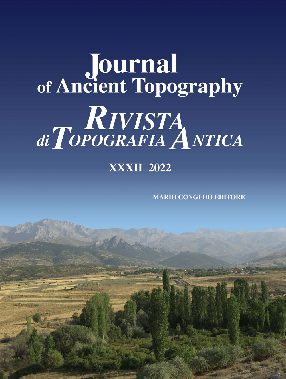 Journal of ancient topography-Rivista di topografia antica. Vol. 32