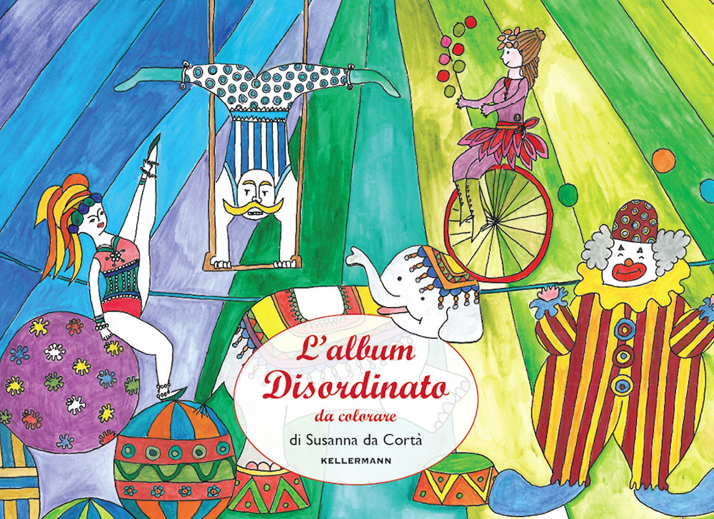 L'album disordinato da colorare