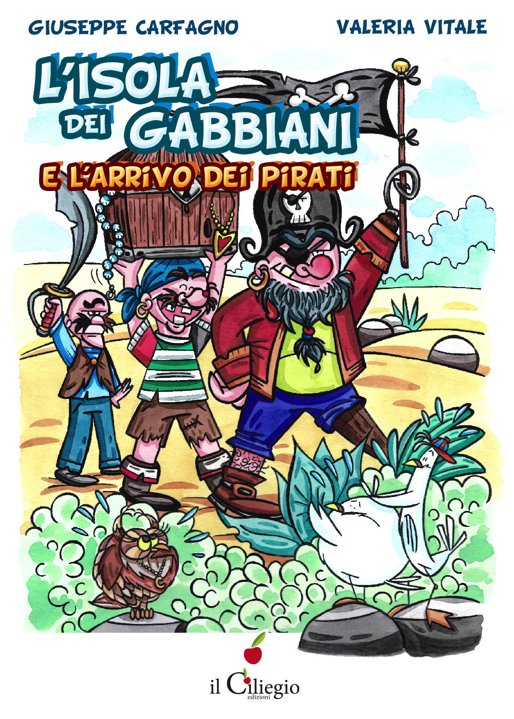 L'isola dei gabbiani e l'arrivo dei pirati