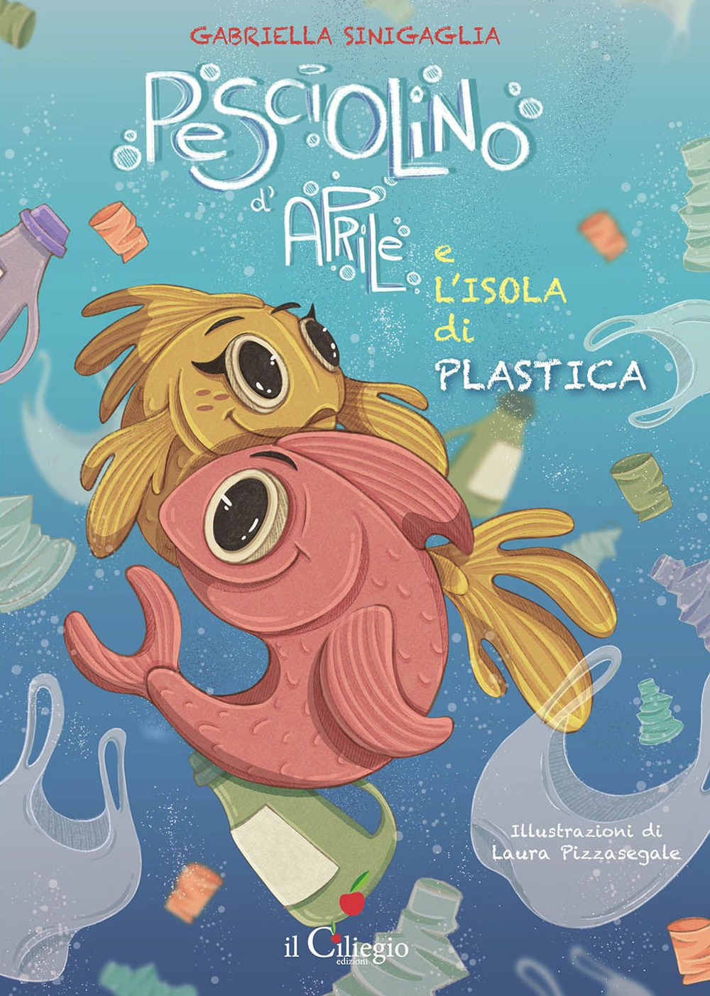 Pesciolino d'Aprile e l'isola di plastica