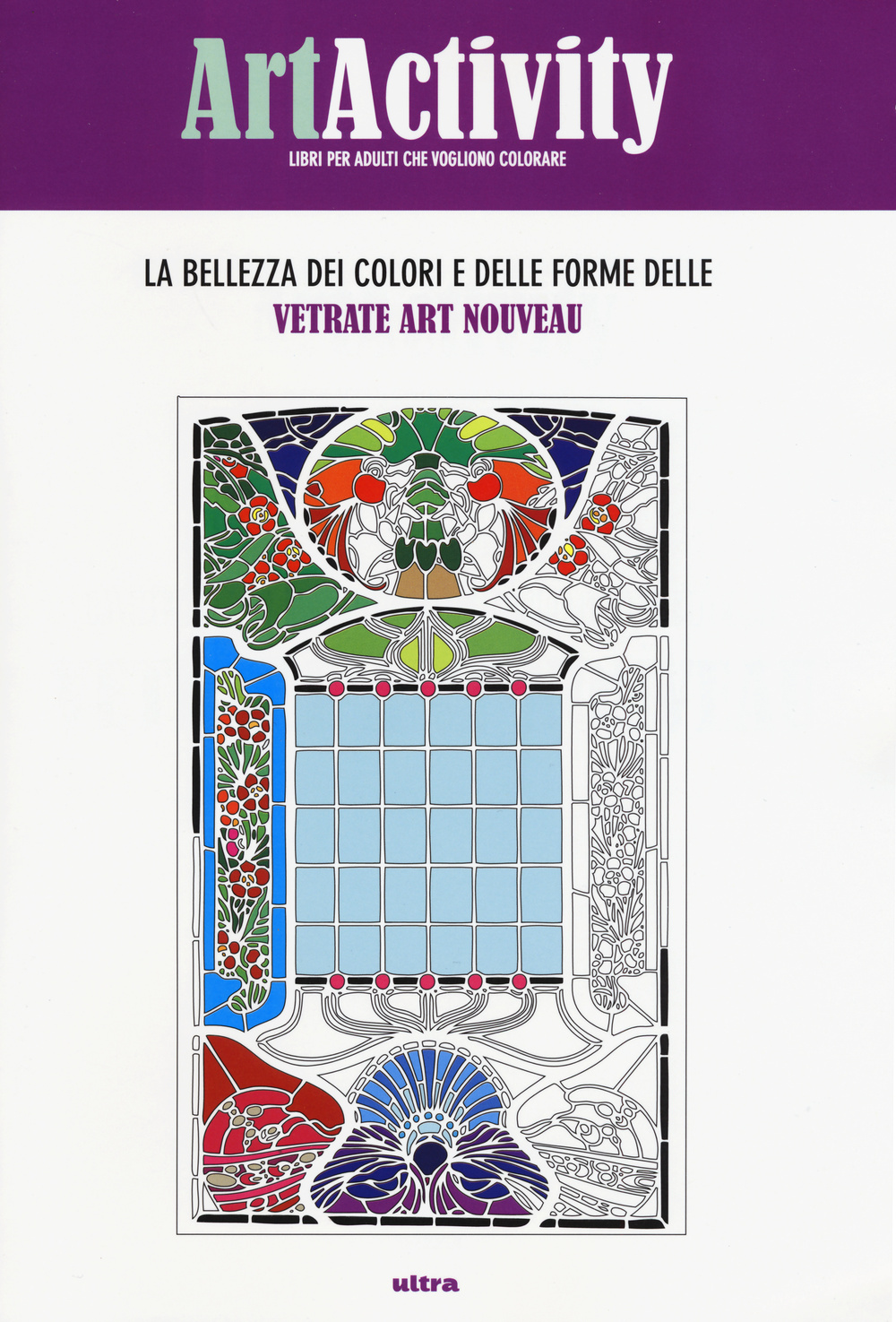 Art activity. La bellezza dei colori e delle forme delle vetrate Art nouveau