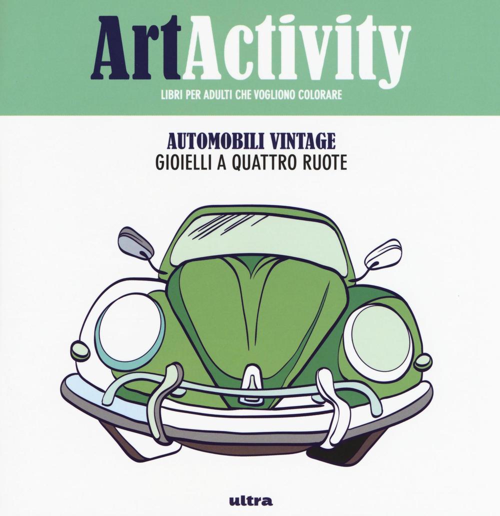 Art activity pocket. Automobili vintage. Gioielli a quattro ruote