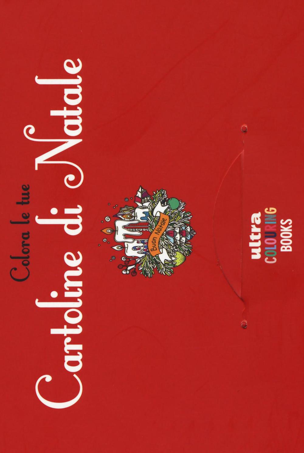 Colora le tue cartoline di Natale. Colouring books