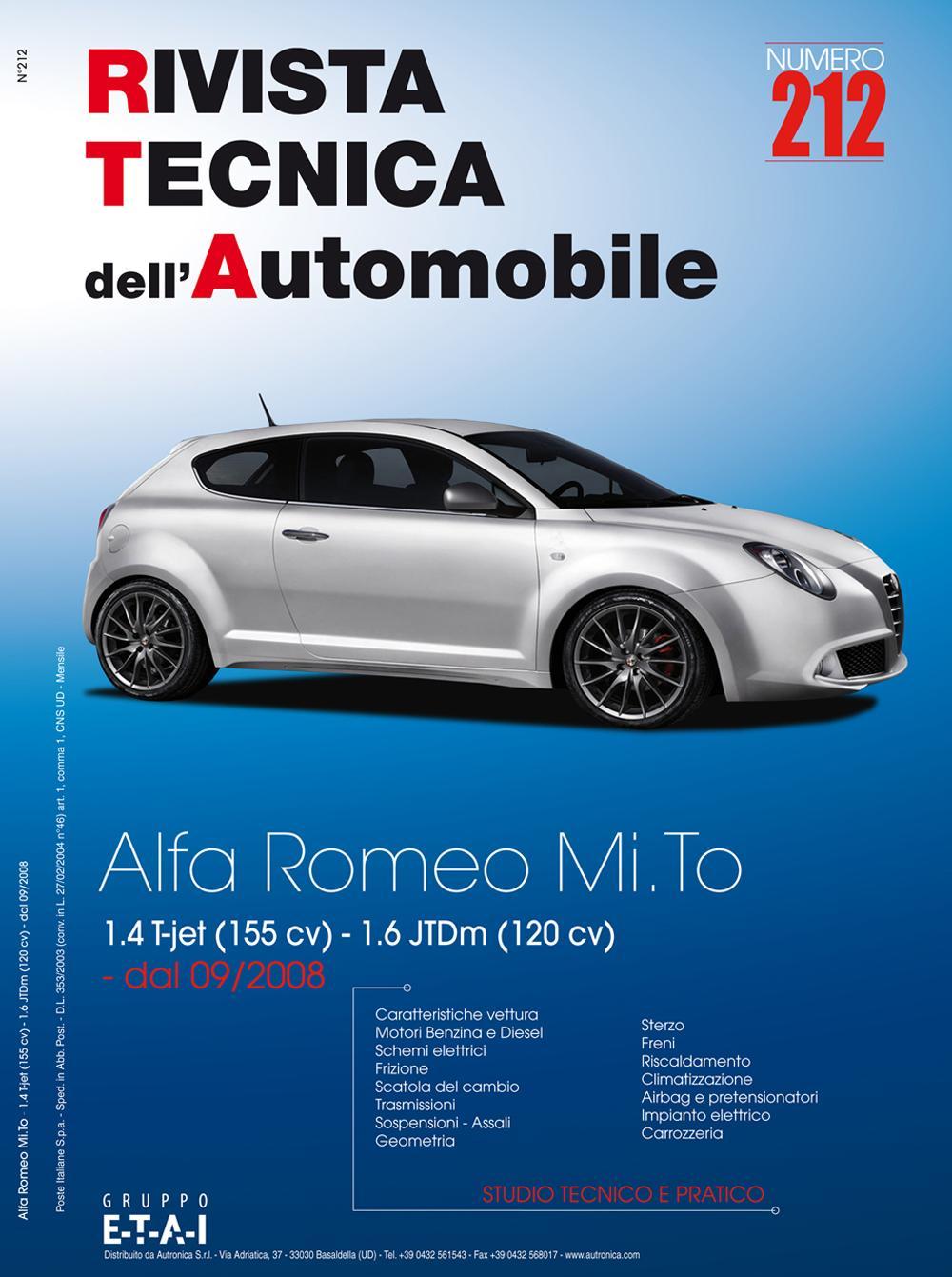 Alfa Romeo Mi.To. 1.4T-jet(155cv)-1.6 JTDm (120cv)