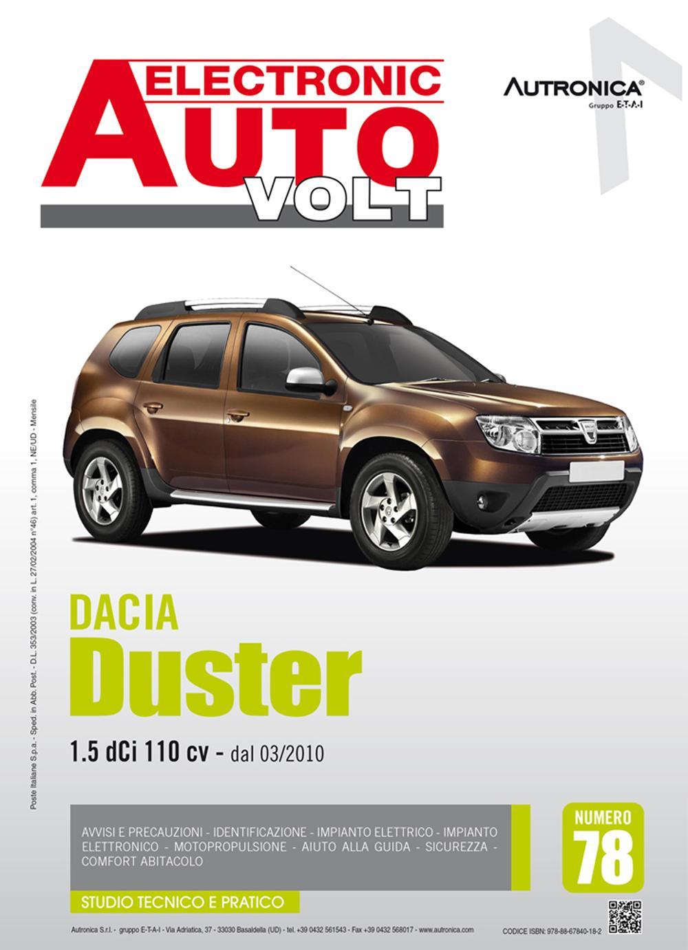 Daci Duster. 1.5 DCI 110 CV DAL 03/2010