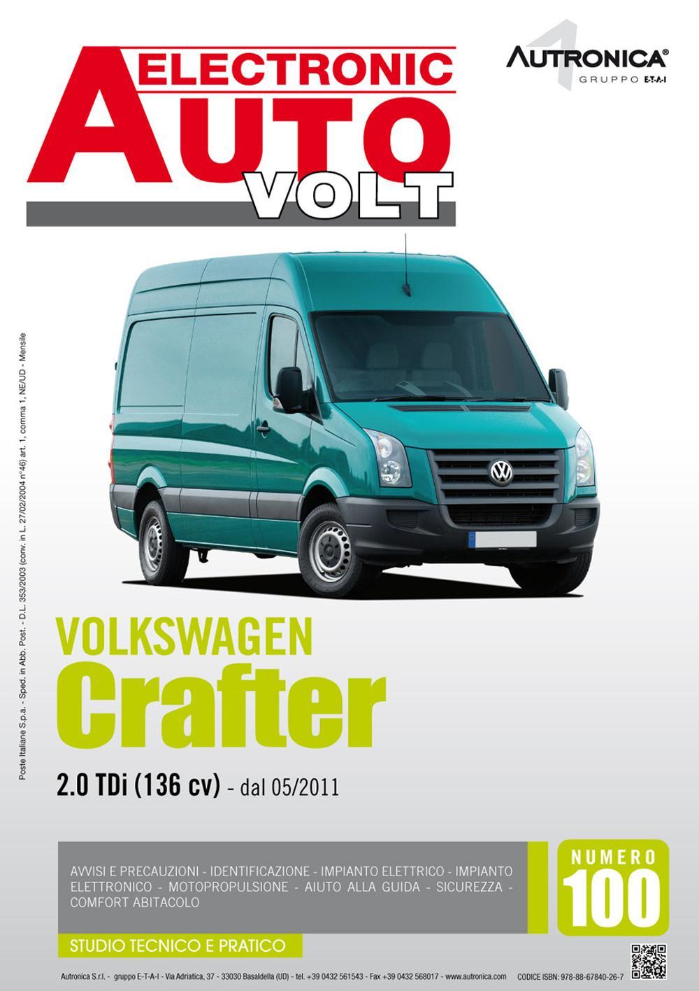 Volkswagen crafter. 2.0 TDI (136 CV) dal 05/2011