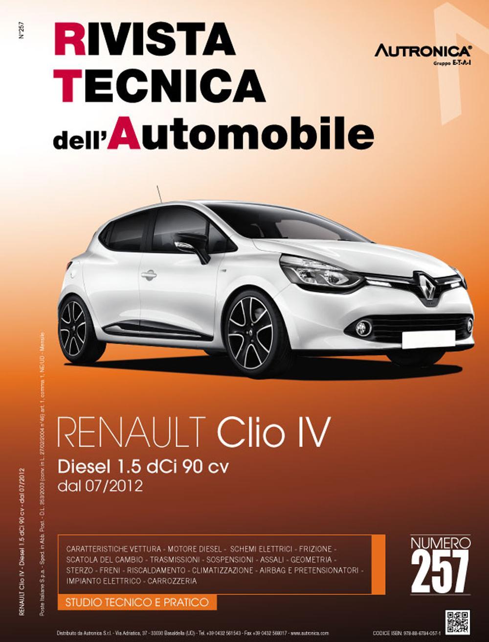Renault Clio IV. Diesel 1.5 DCI 90 CV