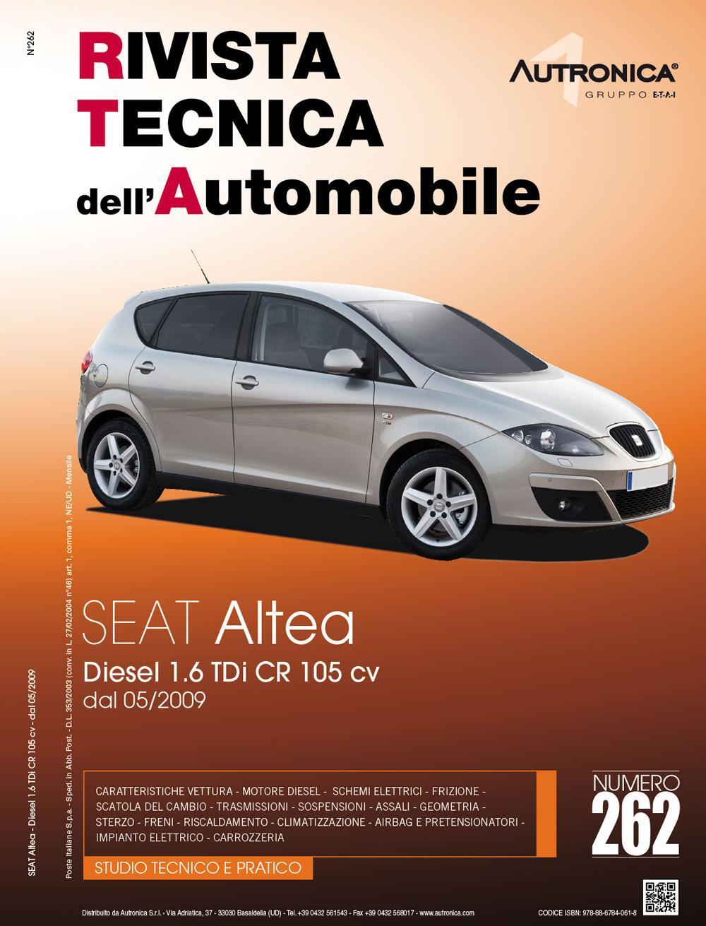 Seat Altea. Diesel 1.6 TDI CR 105 CV