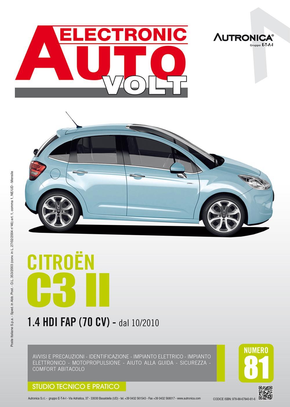 Citroën C3 II. 1.4 HDI FAP (70 CV) dal 10/2010