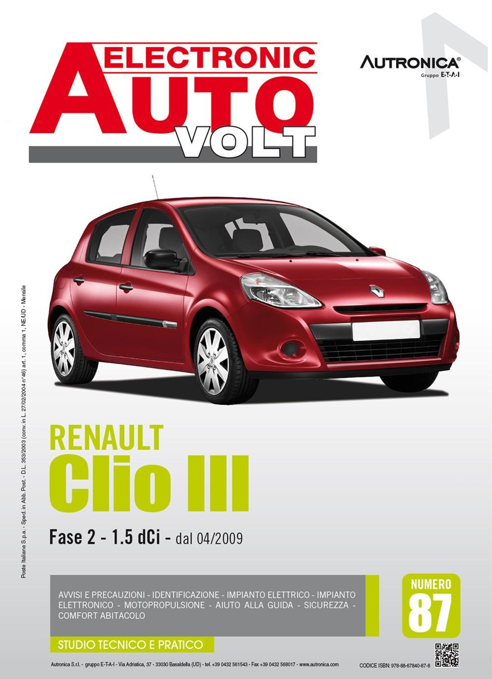 Renault Clio III. 1.5 DCI dal 04/2009